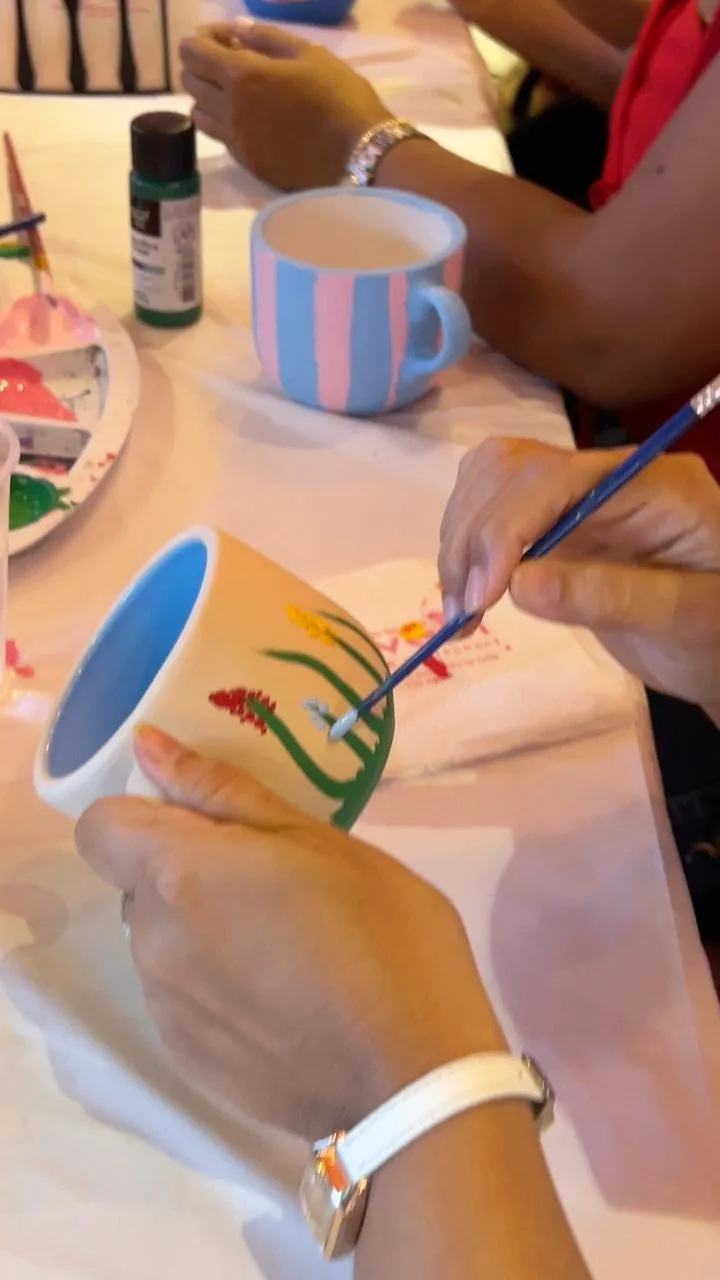 Pintura de mugs VitalClub