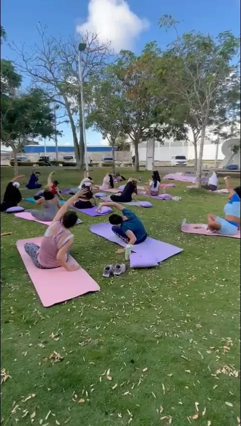 Actividad de movimiento y ejercicio al aire libre